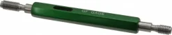 Plug Thread Gage: M6x1.00 Thread, 6H Class, Double End, Go & No Go