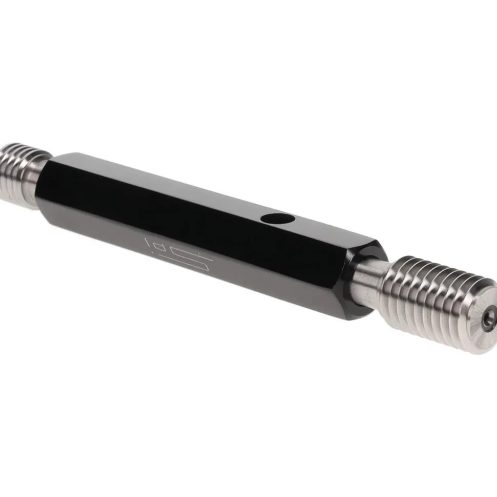 Plug Thread Gage: M12x1.75 Thread, 6H Class, Double End, Go & No Go