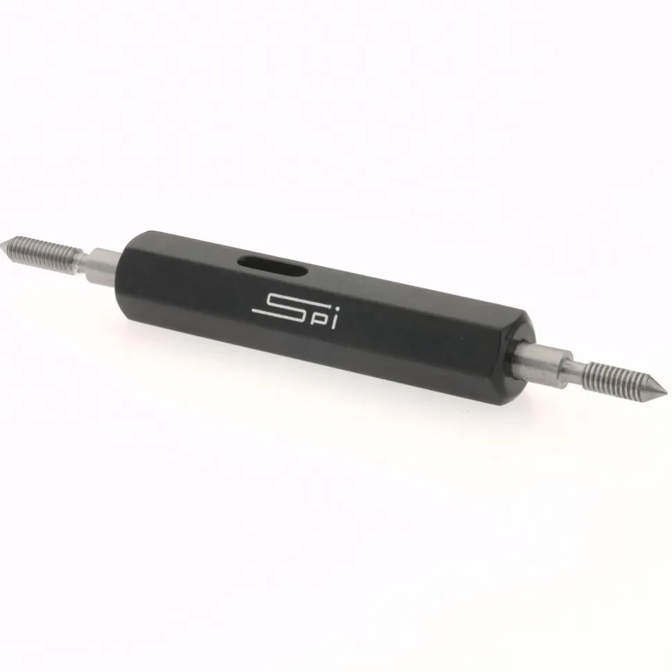 Plug Thread Gage: M2.5x0.45 Thread, 6H Class, Double End, Go & No Go