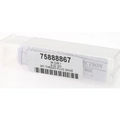 Plug Thread Gage: #6-32 Thread, 2B Class, Single End, Go