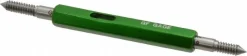 Plug Thread Gage: #6-32 Thread, 2B Class, Double End, Go & No Go