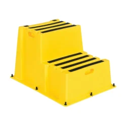 Polyethylene Nestable: 2 Step 500 Lb. Capacity Yellow