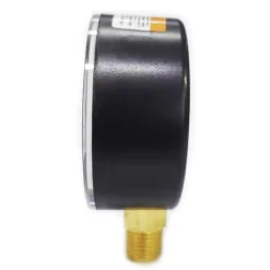 Pressure Gauge: 2-1/2" Dial, 200 psi, 1/4" Thread, NPT, Lower Mount
