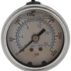 Pressure Gauge: 2" Dial, 300 psi, 1/4" Thread, NPT, Center Back Mount