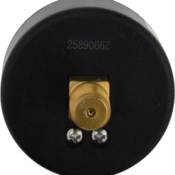 Pressure Gauge: 2-1/2" Dial, 200 psi, 1/4" Thread, NPT, Center Back Mount