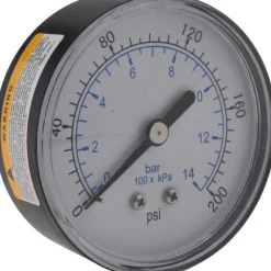 Pressure Gauge: 2-1/2