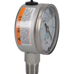 Pressure Gauge: 2