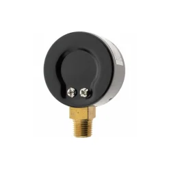 Pressure Gauge: 2" Dial, 1/4" Thread, NPT, Lower Mount