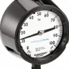 Pressure Gauge: 4-1/2" Dial, 1/2" Thread, Rear Flange Mount