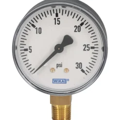 Pressure Gauge: 2-1/2