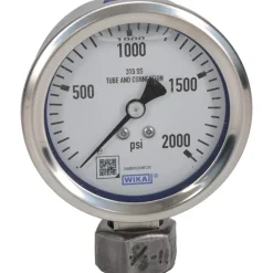 Pressure Gauge: 2-1/2