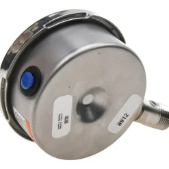 Pressure Gauge: 2-1/2" Dial, 0 to 1,000 psi, 1/4" Thread, NPT, Lower Mount