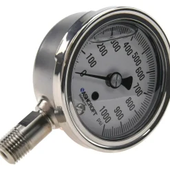 Pressure Gauge: 2-1/2