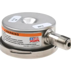 Pressure Gauge: 2-1/2