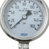 Pressure Gauge: 2-1/2" Dial, 0 to 160 psi, 1/4" Thread, NPT, Lower Mount