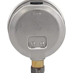 Pressure Gauge: 4" Dial, 0 to 2,000 psi, 1/4" Thread, NPT, Lower Mount