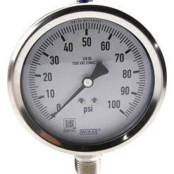 Pressure Gauge: 4