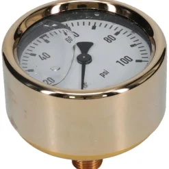 Pressure Gauge: 2-1/2