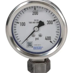 Pressure Gauge: 2-1/2