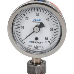 Pressure Gauge: 2-1/2