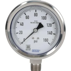 Pressure Gauge: 4
