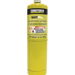 Propane & Butane Fuel Canisters & Cylinders: Gas Type: Map-Pro Gas; CGA Number: CGA 600