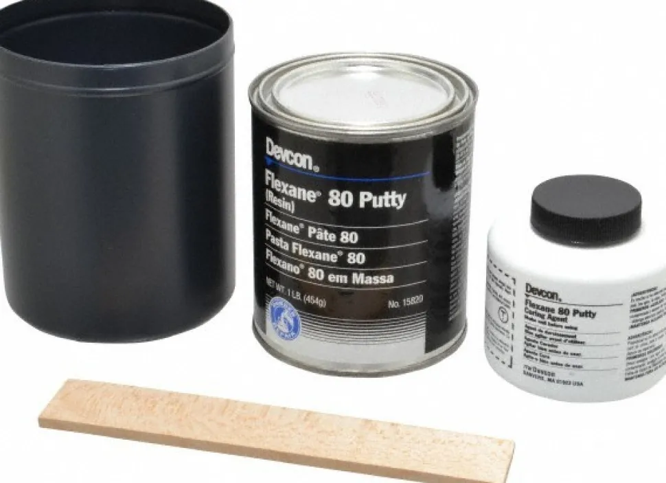 Putty: 1 lb Kit, Black, Urethane