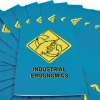 15 Qty 1 Pack Industrial Ergonomics Training Booklet
