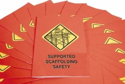 15 Qty 1 Pack Supported Scaffolding Safety Training Booklet