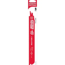 Reciprocating Saw Blade: 9" Long, Bi-Metal