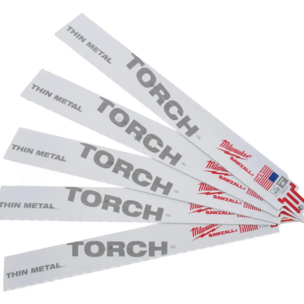 Reciprocating Saw Blade: 9" Long, Bi-Metal