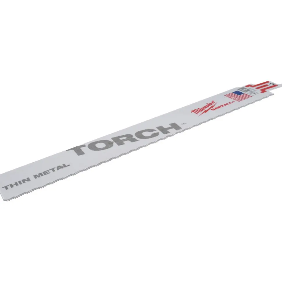 Reciprocating Saw Blade: 9" Long, Bi-Metal