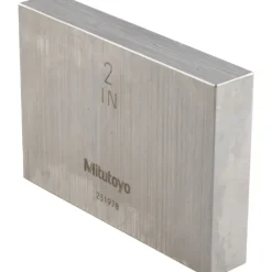 Rectangle Steel Gage Block: 2", Grade AS-1