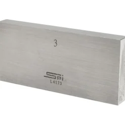 Rectangle Steel Gage Block: 3", Grade 0