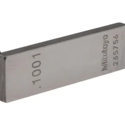 Rectangle Steel Gage Block: 0.1001", Grade 0