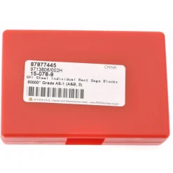 Rectangle Steel Gage Block: 0.6", Grade AS-1