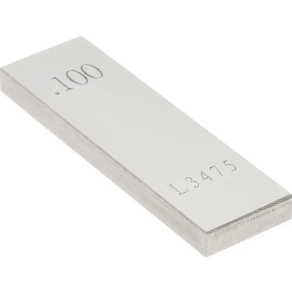 Rectangle Steel Gage Block: 0.1", Grade AS-1