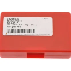 Rectangle Steel Gage Block: 0.1