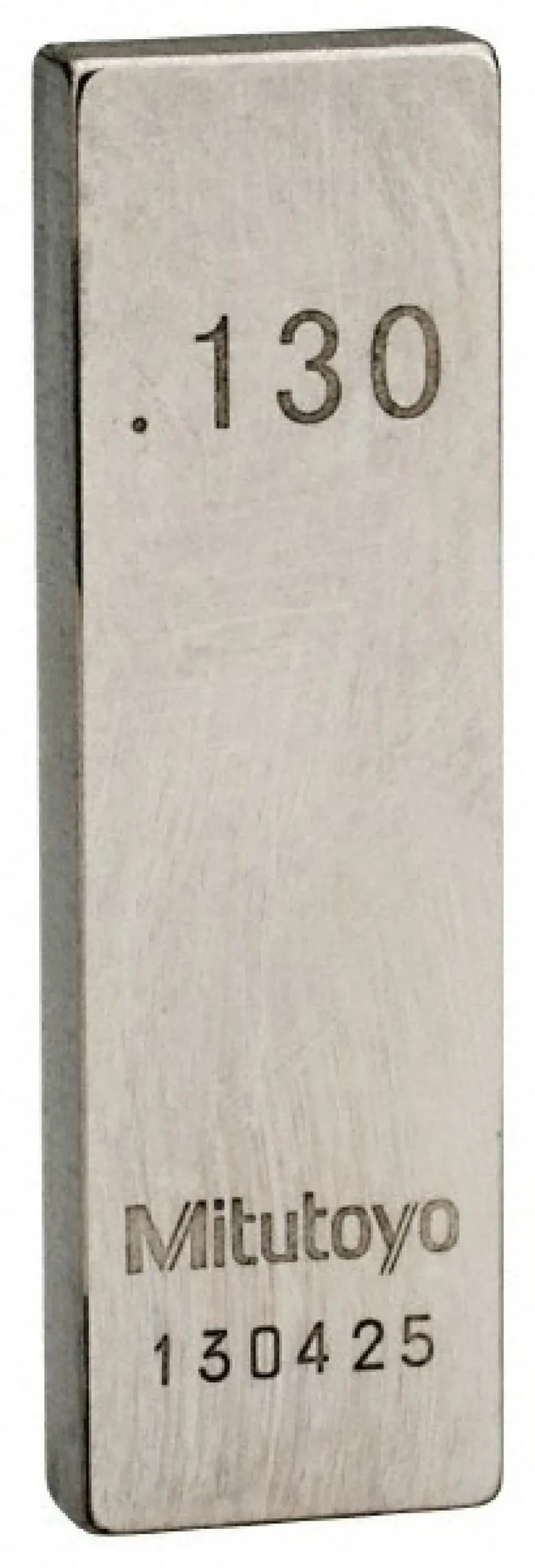 Rectangle Steel Gage Block: 0.13", Grade AS-1