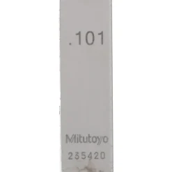 Rectangle Steel Gage Block: 0.101", Grade AS-1