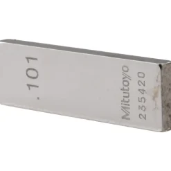 Rectangle Steel Gage Block: 0.101
