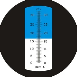 Refractometers: Refractometer Type: Portable Refractometer; For Use With: coolants, juices and other emulsions; Scale Type: Brix
