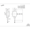 Remote Display Linear Gages: Maximum Measurement (Inch): 4; Maximum Measurement (mm): 100; Barrel Diameter (mm): 0.3750