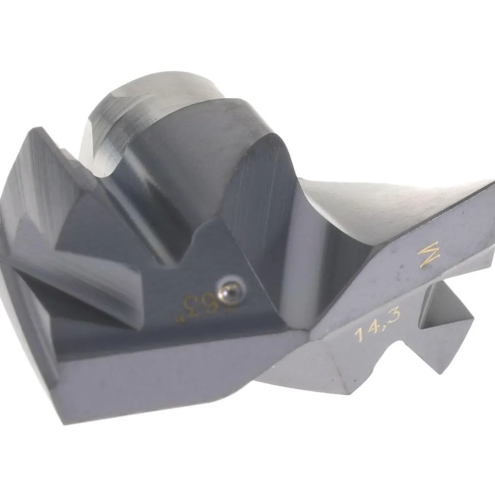 Replaceable Drill Tip: ICM 0563, 0.5630" Dia, 14.30 mm Dia, 140 deg Point