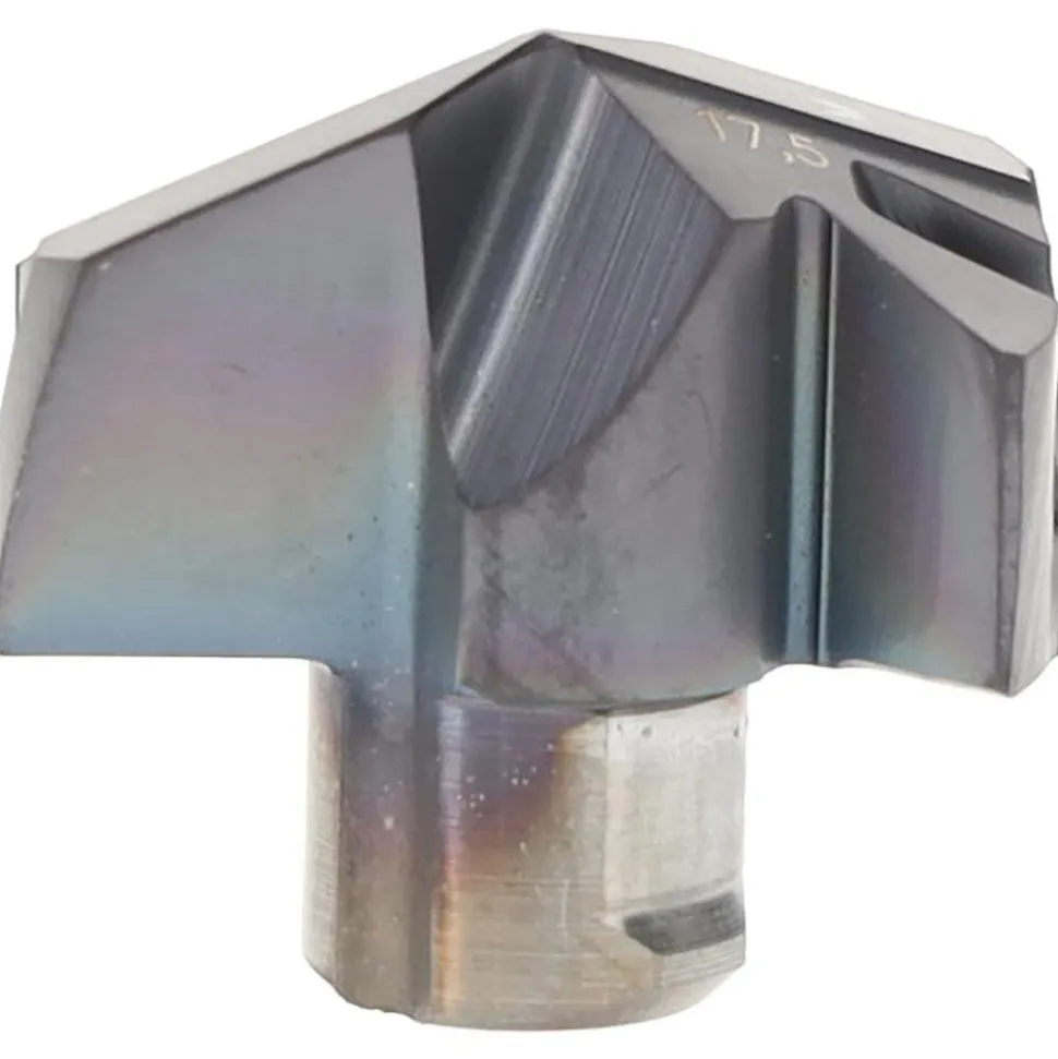 Replaceable Drill Tip: ICM 0531 ISCAR IC908, 0.5310" Dia, 13.49 mm Dia, 140 deg Point