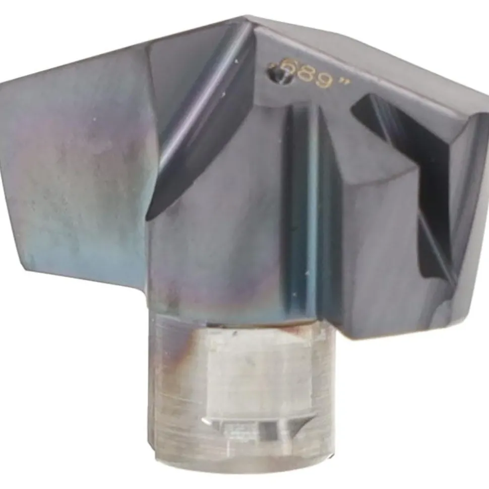 Replaceable Drill Tip: ICM 0531 ISCAR IC908, 0.5310" Dia, 13.49 mm Dia, 140 deg Point