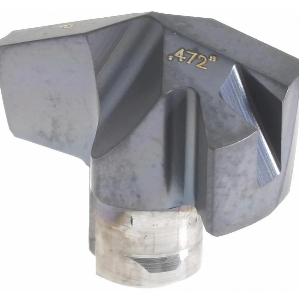 Replaceable Drill Tip: ICP0472 IC908, 0.4720" Dia, 11.99 mm Dia, 140 deg Point