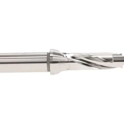 Replaceable-Tip Drill: 0.669 to 0.705" Dia, 2.01" Max Depth, 3/4" Straight-Cylindrical Shank