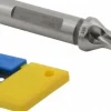Replaceable-Tip Drill: 0.335 to 0.35" Dia, 1.06" Max Depth, 1/2" Flatted Shank