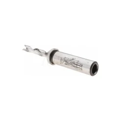 Replaceable-Tip Drill: 0.256 to 0.271" Dia, 1.3" Max Depth, 1/2" Weldon Flat Shank